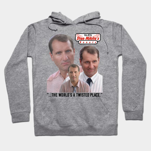 STAN MIKITA'S DONUTS, Glen the Manager Hoodie by darklordpug